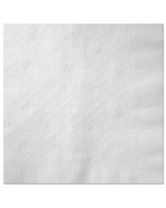 17" X 17" 1/4 Fold 1Ply White Softopia Dinner Napkin(16/250)