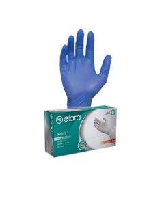 Large Everfit Nitrile Glove Blue No-Powder (100/box)