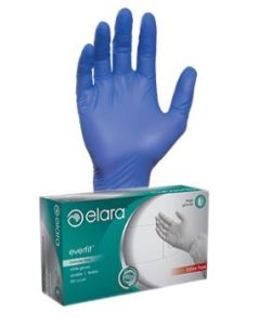 Med Blue Nitrile Glove (100/box)
