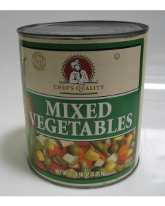 Chef's Quality - Mixed Vegetables - #10 Cans