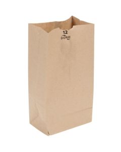 12# Kraft Paper Bag 7"x4.5"x13.75"(500/Bundle)